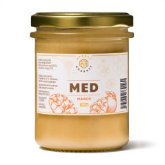 Ochucený pastovaný květový med – Mango