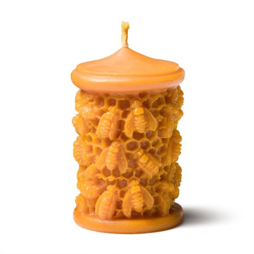 Svíčka z včelího vosku – život v úlu