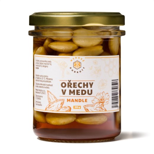 Mandle v medu