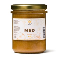 Ochucený pastovaný květový med – Jablko