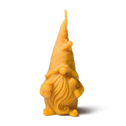 Svíčka z včelího vosku – včelařský trpaslík