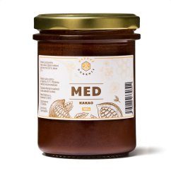 Ochucený pastovaný květový med – Kakao