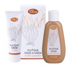 Pleťový krém a voda na akné