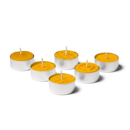 Čajová svíčka z včelího vosku