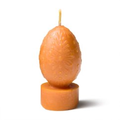 Svíčka z včelího vosku – kraslice