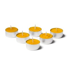 Čajová svíčka z včelího vosku