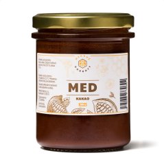 Ochucený pastovaný květový med – Kakao