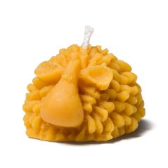 Svíčka z včelího vosku – ovečka