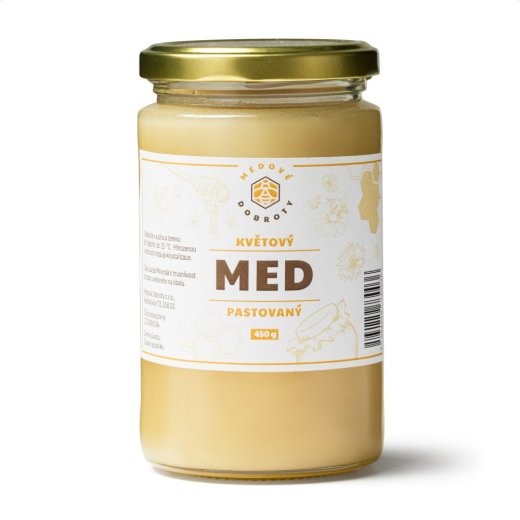 Med květový pastovaný 450g Med květový pastovaný 450g